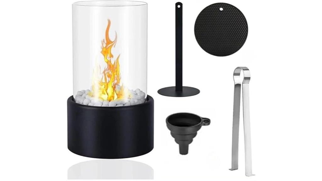portable indoor outdoor fireplace