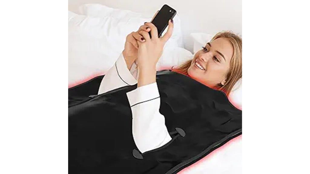 portable infrared sauna blanket