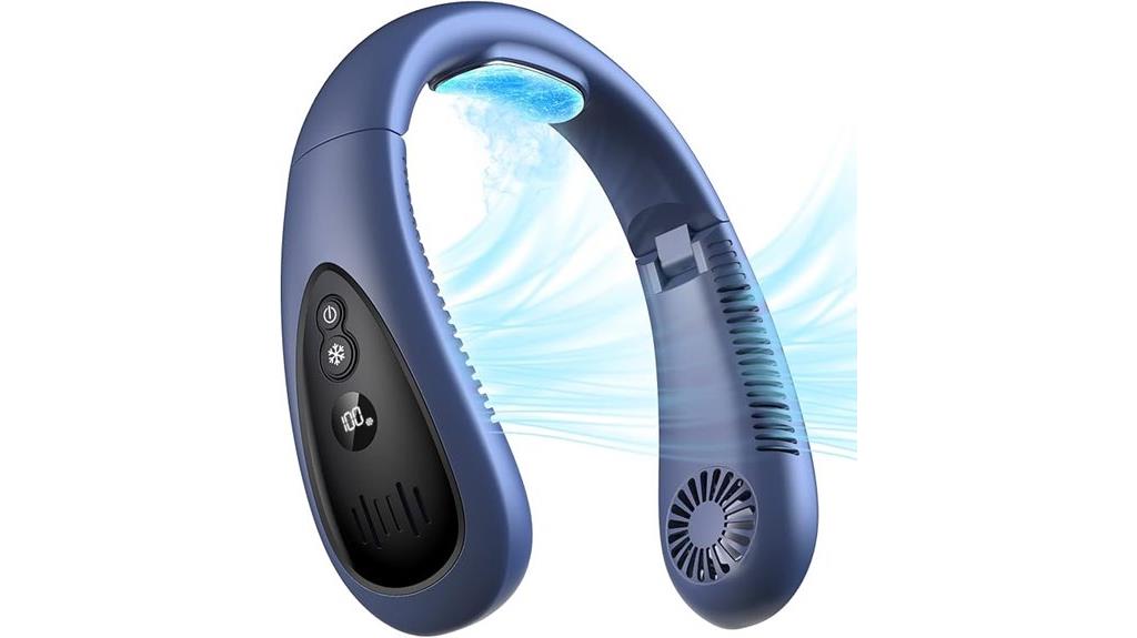 portable neck cooler with battery