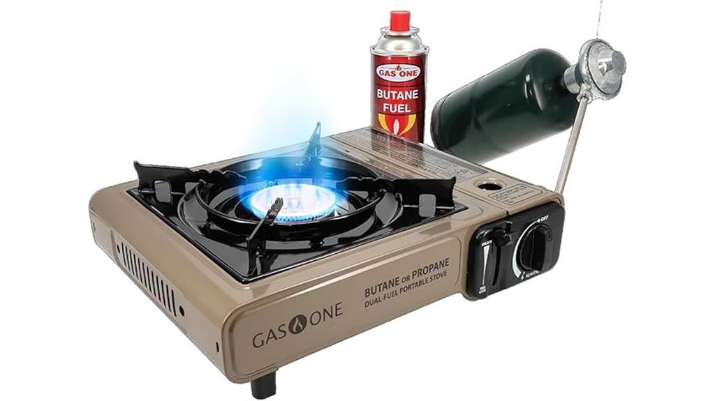 portable propane camping stove