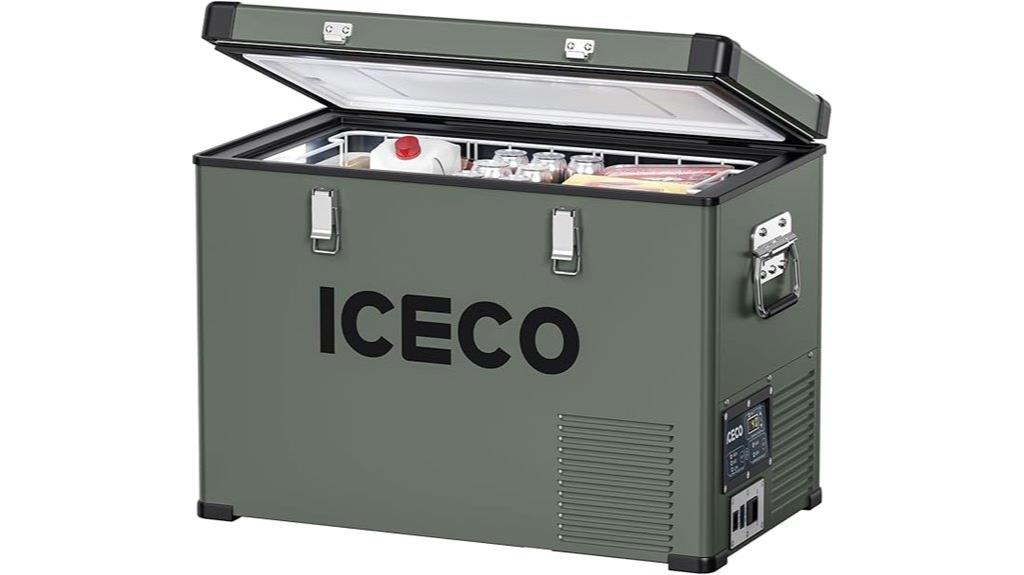 portable refrigerator with secop