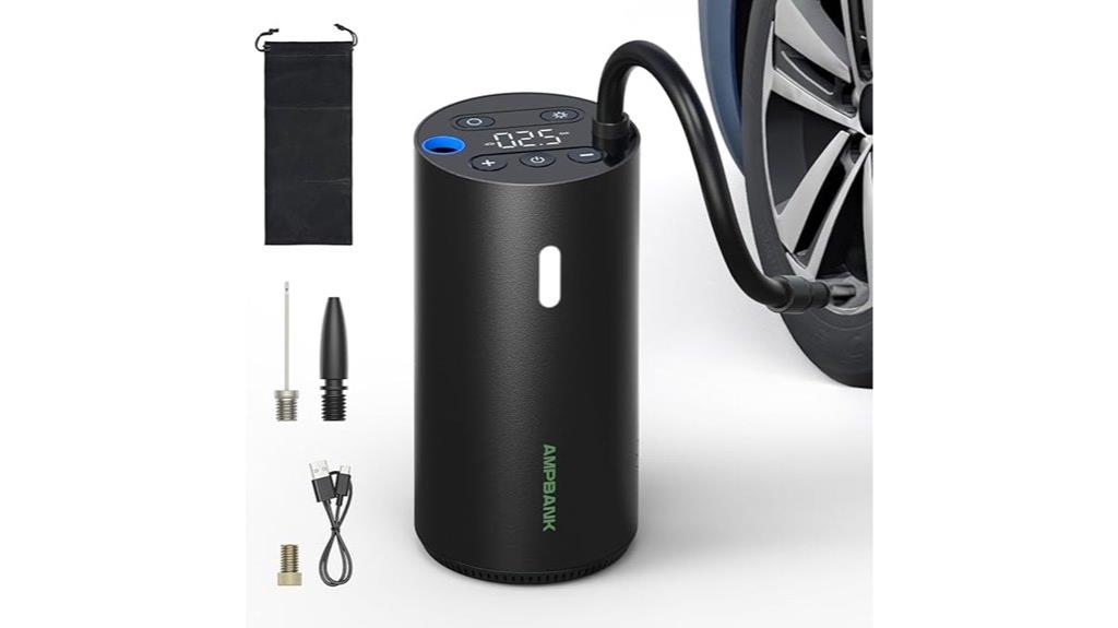 portable tire inflator pump