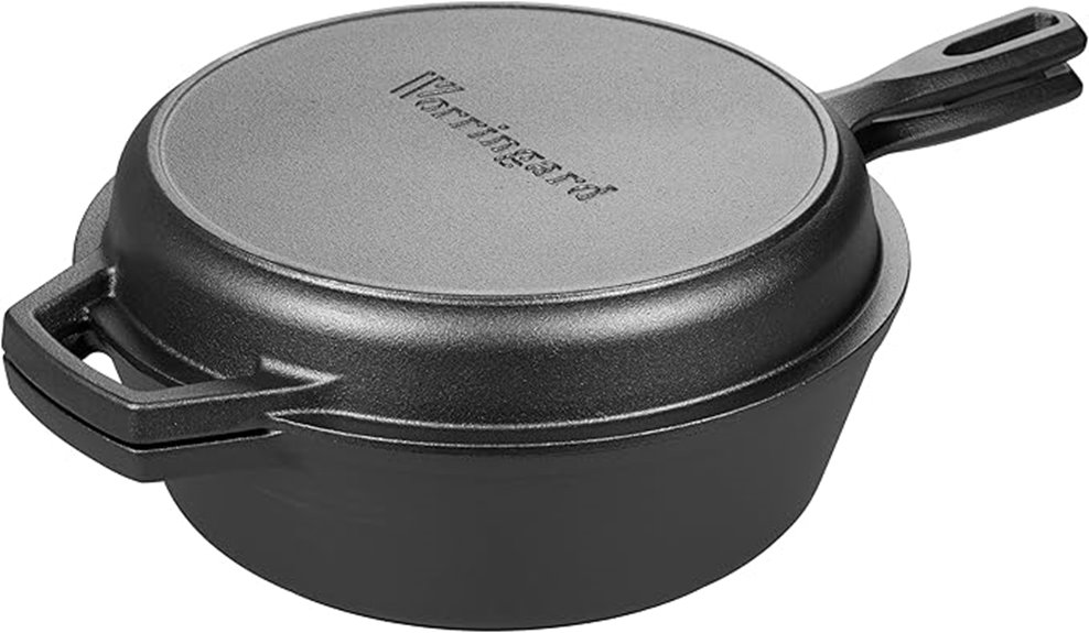 pre seasoned cast iron