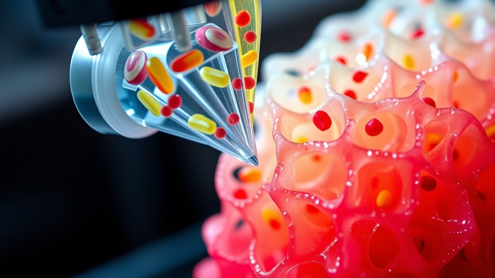 precision layered edible structures