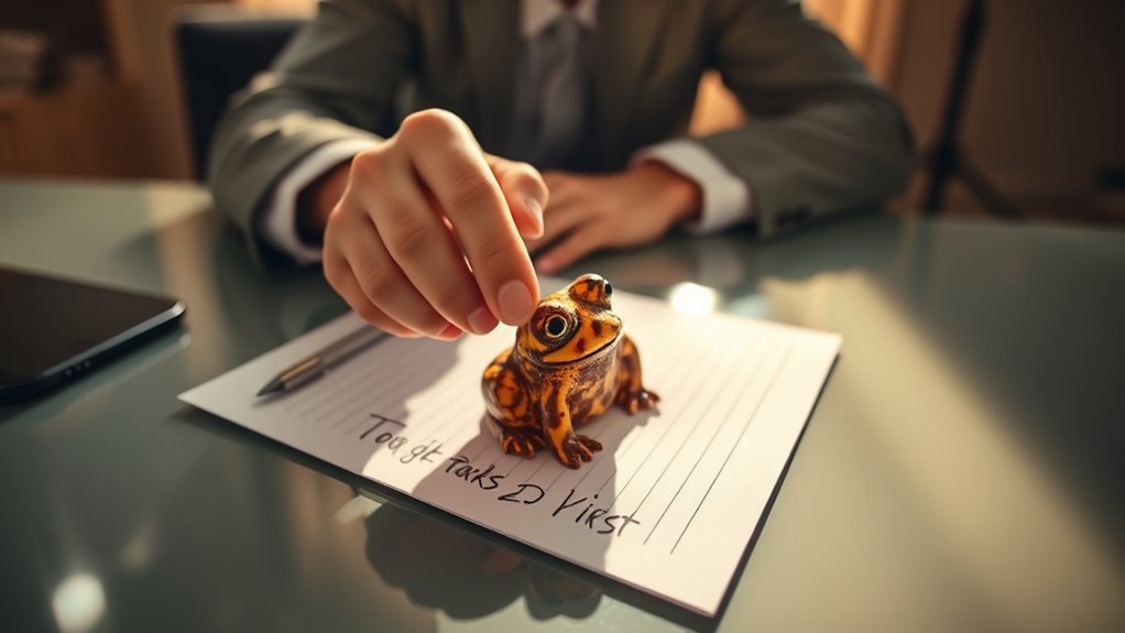 prioritize challenging tasks first