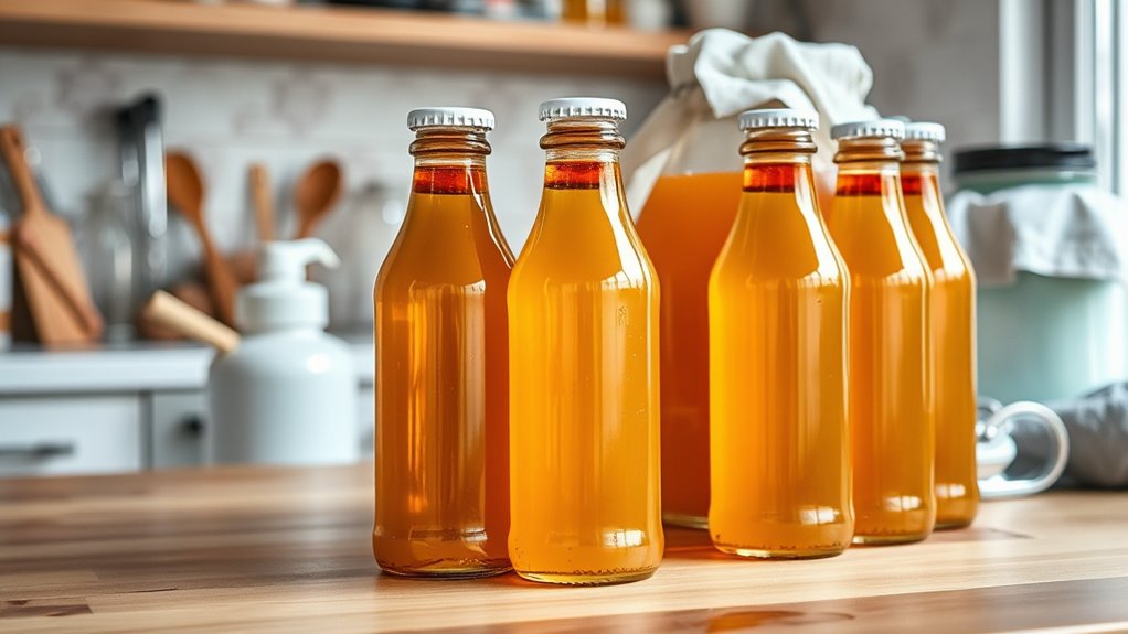 proper bottling and storage