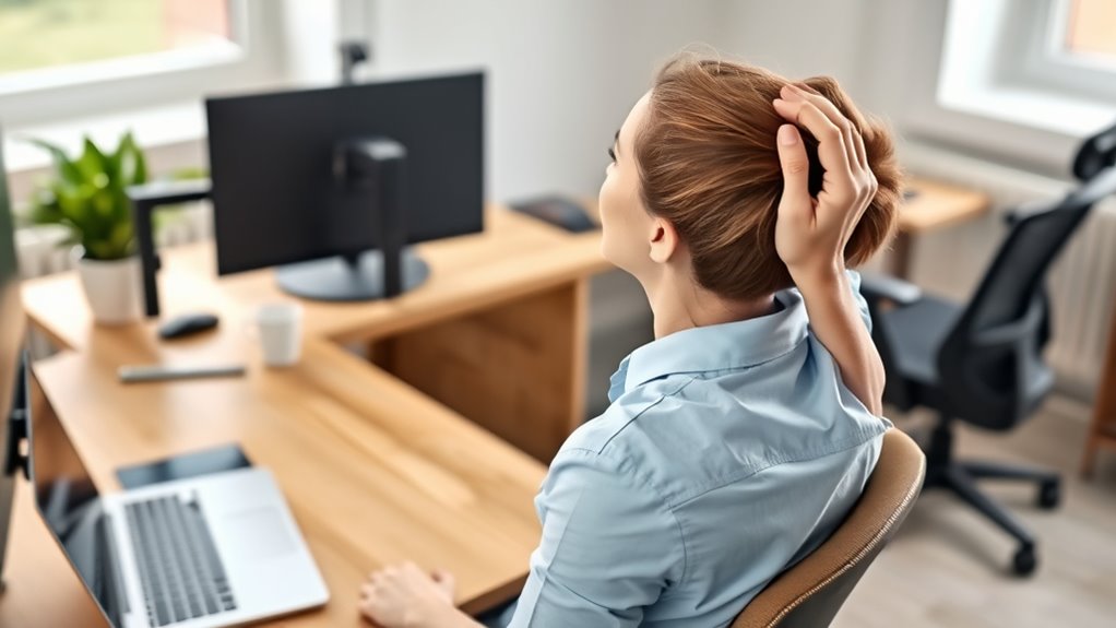 proper ergonomic workspace setup