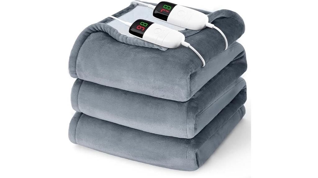 queen size heated blanket