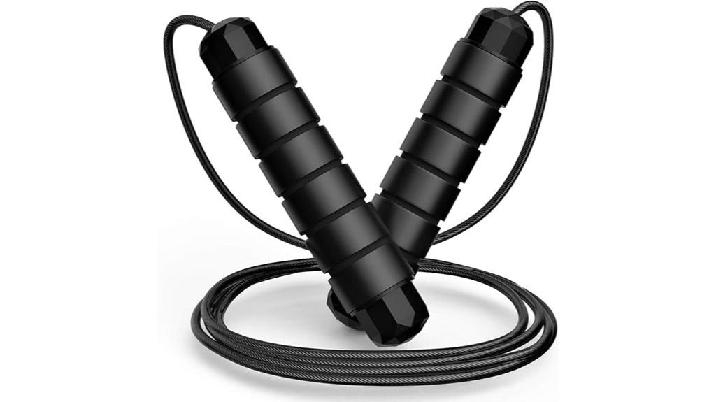 rapid tangle free jump rope