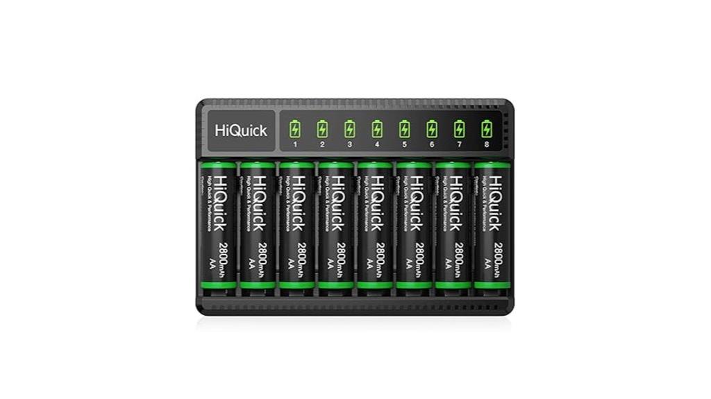 rechargeable aa batteries