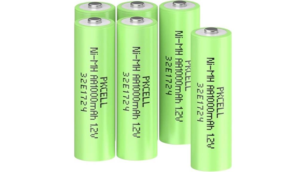 rechargeable aa battery pack