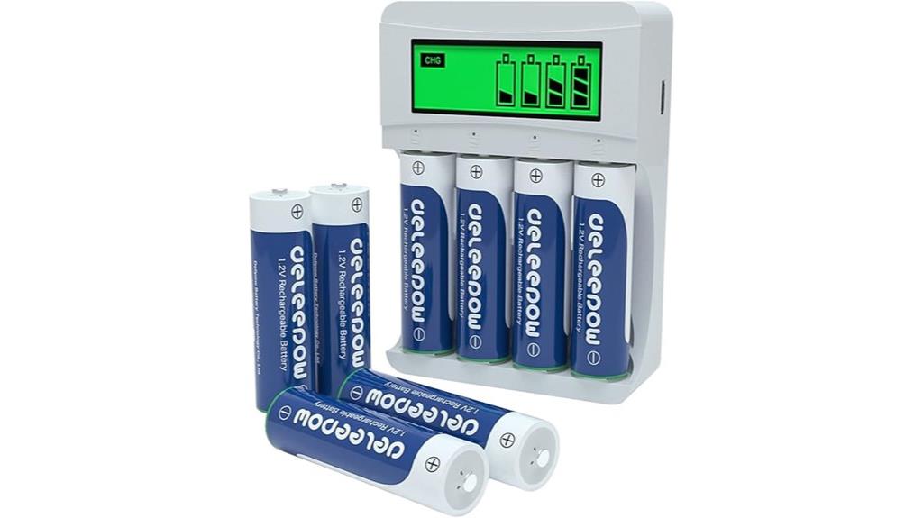 rechargeable aa battery pack