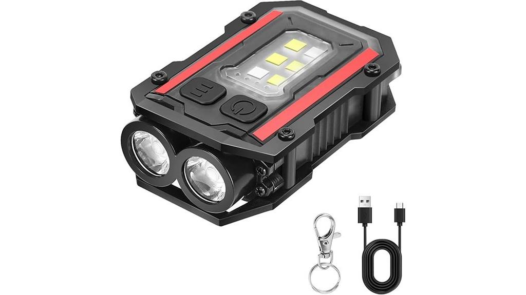 rechargeable mini camping flashlight