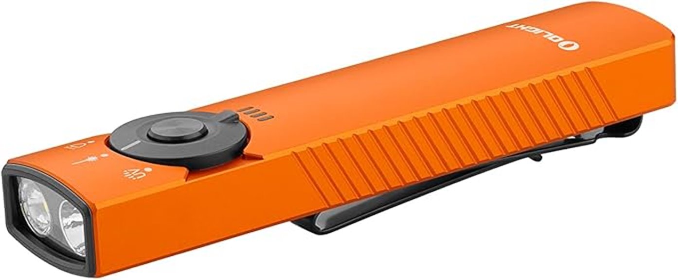 rechargeable tactical pocket flashlight