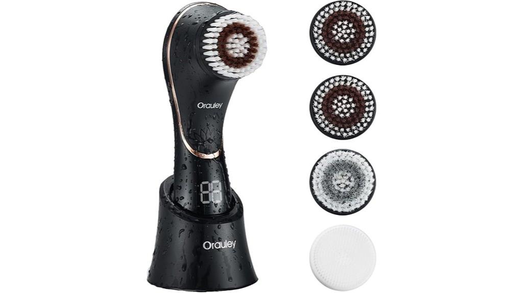 rechargeable waterproof exfoliation device