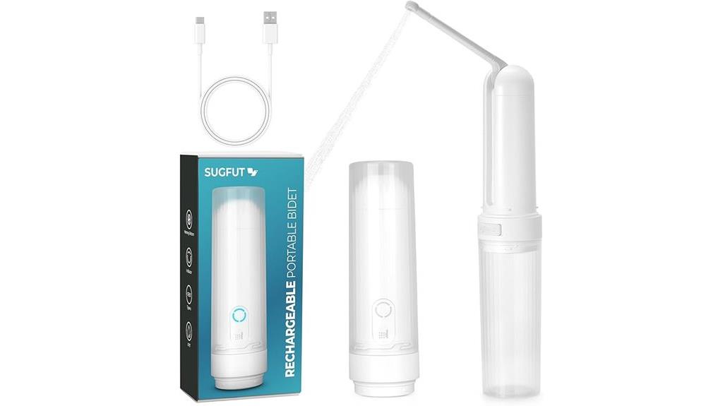 rechargeable waterproof travel bidet