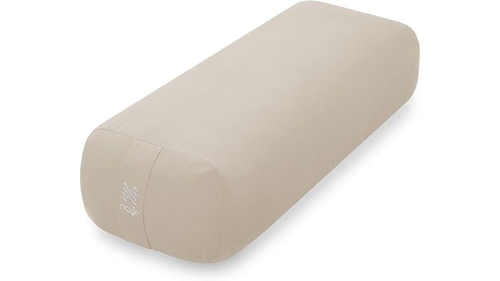 rectangular organic cotton bolster