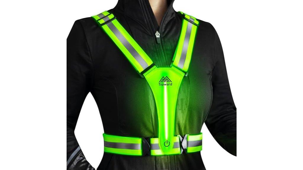 reflective night walking vest