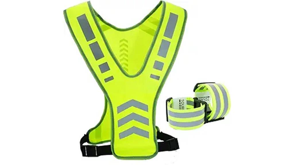 reflective running vest for all
