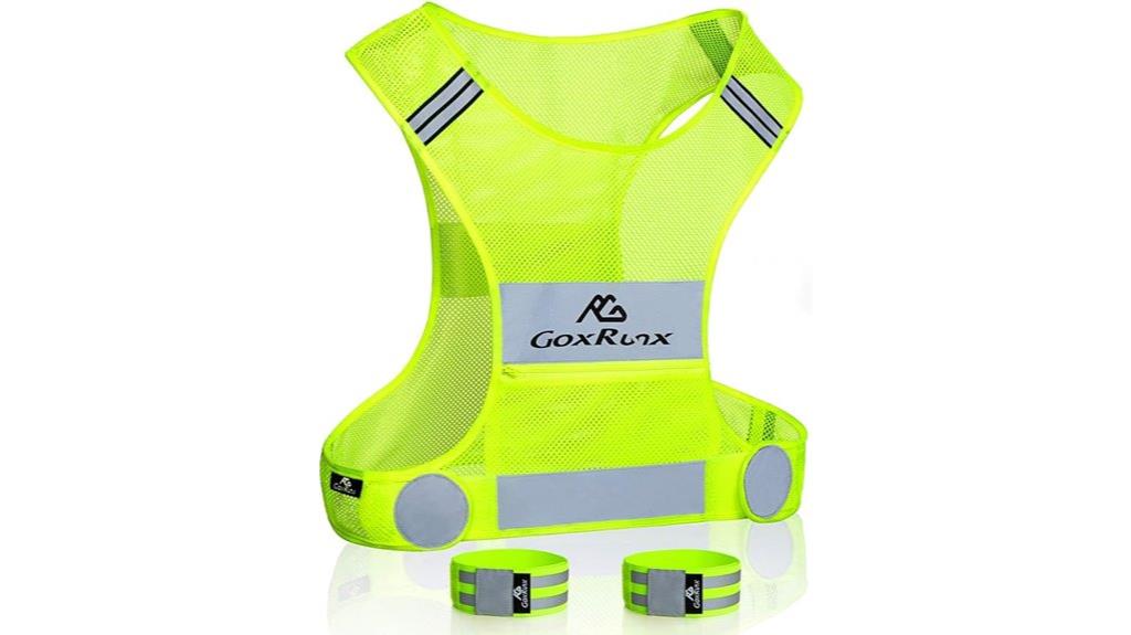 reflective running vest gear