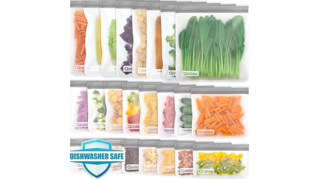 reusable 24 pack storage bags