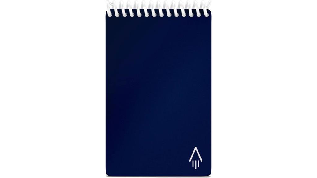 reusable midnight blue notebook