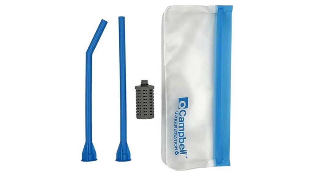 reusable water filter straw