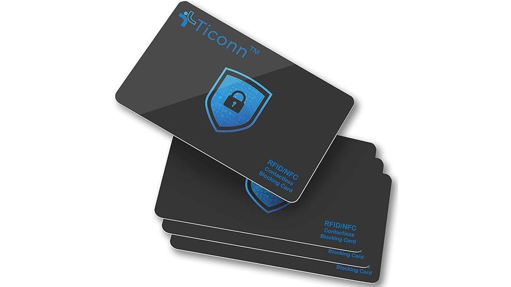 rfid blocking card set
