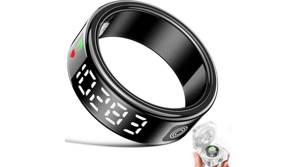 ring with led display