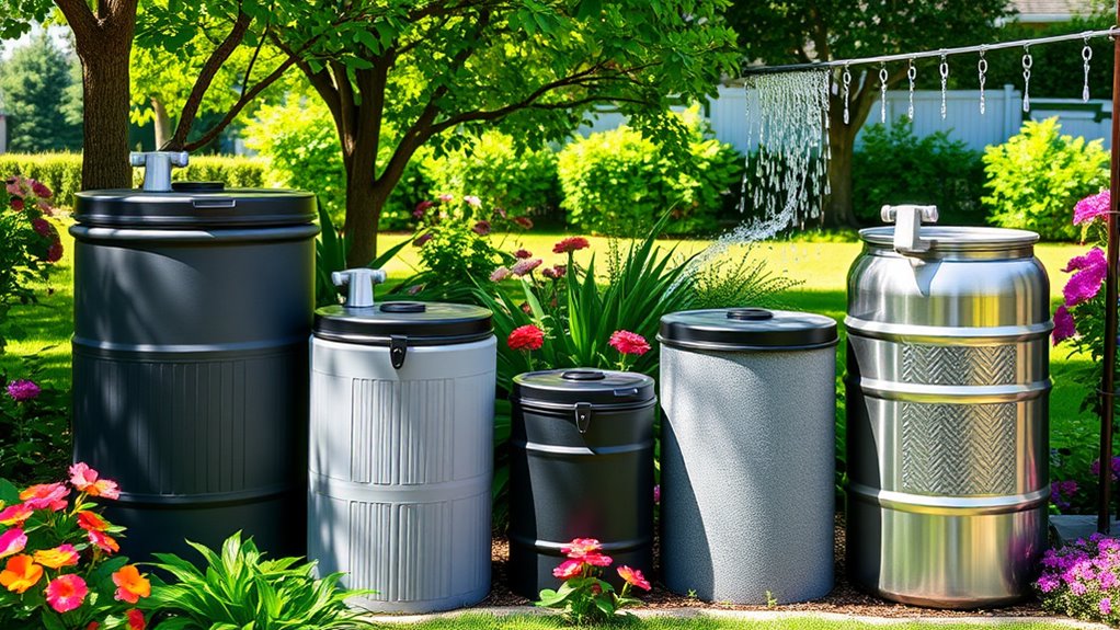 selecting durable fitting rain barrels