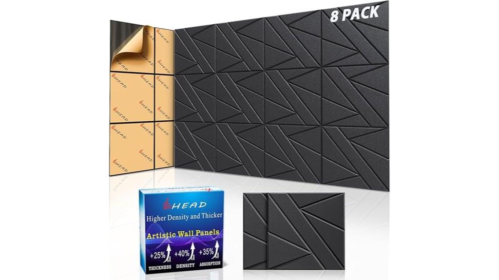 self adhesive wall soundproof panels