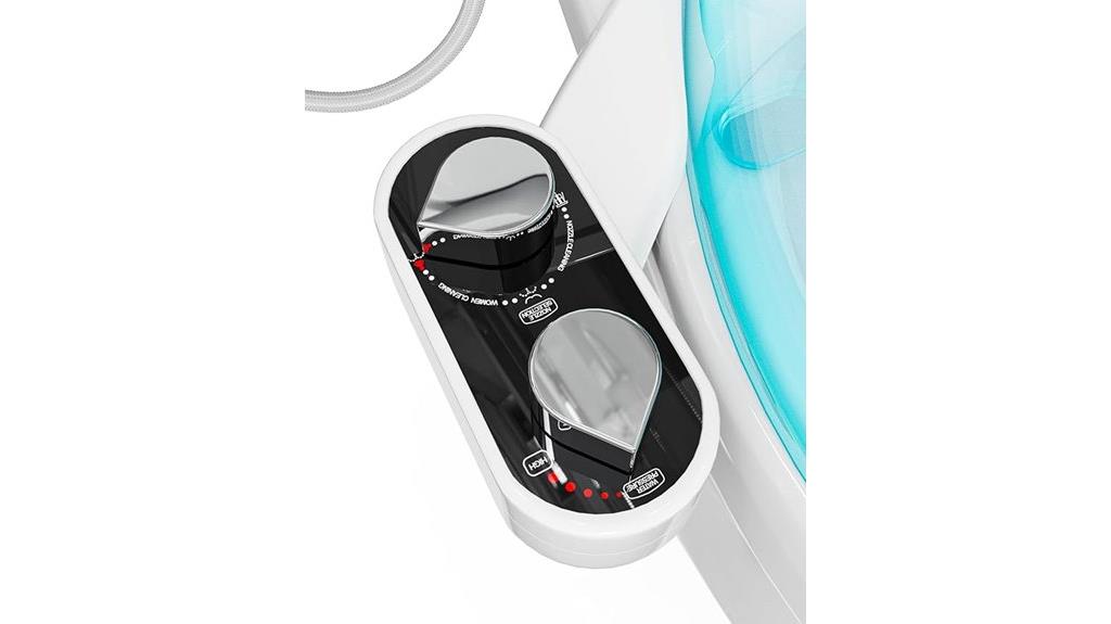 self cleaning bidet attachment