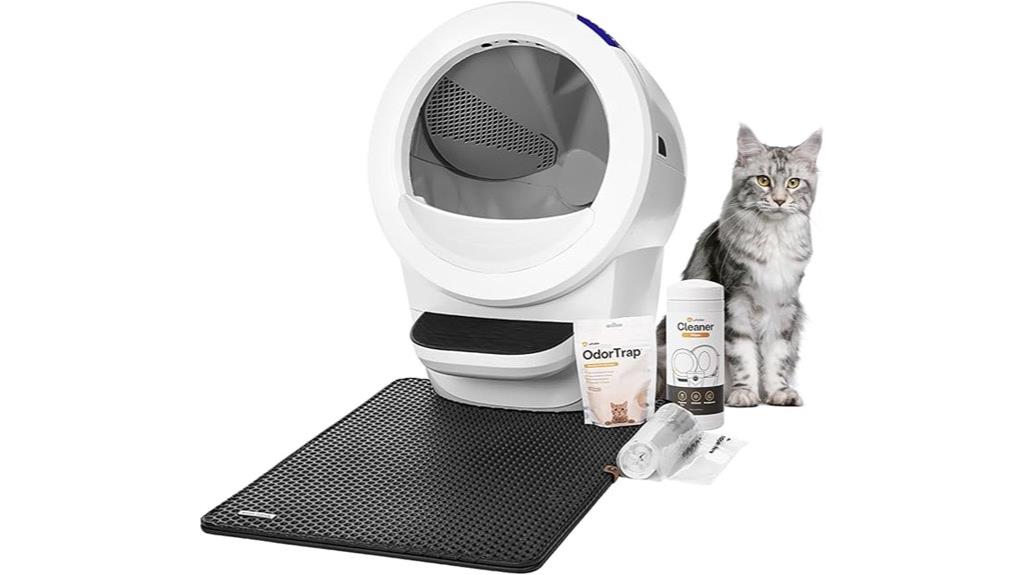 self cleaning cat litter box