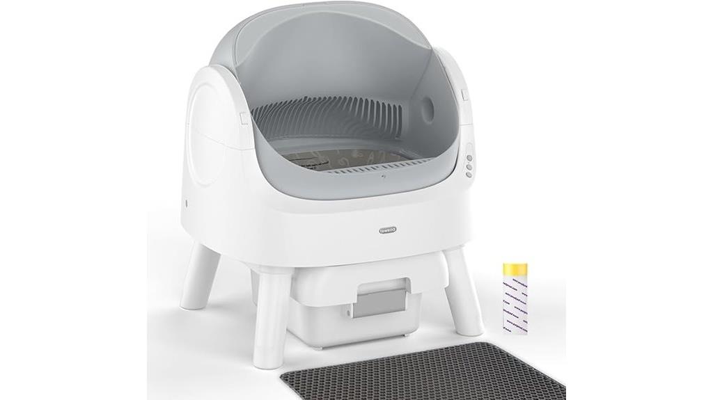 self cleaning cat litter box