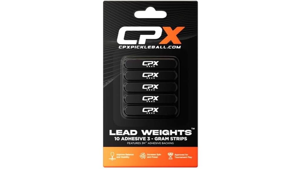 set of ten pickleball weights
