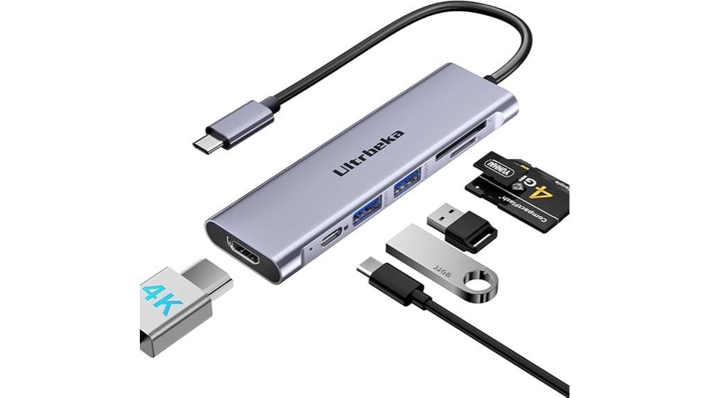 seven in one usb hub