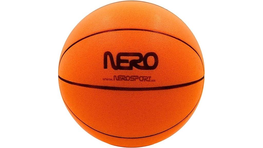 silent foam indoor basketball