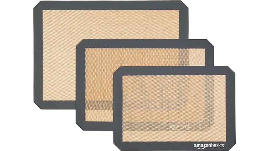 silicone baking mat pack