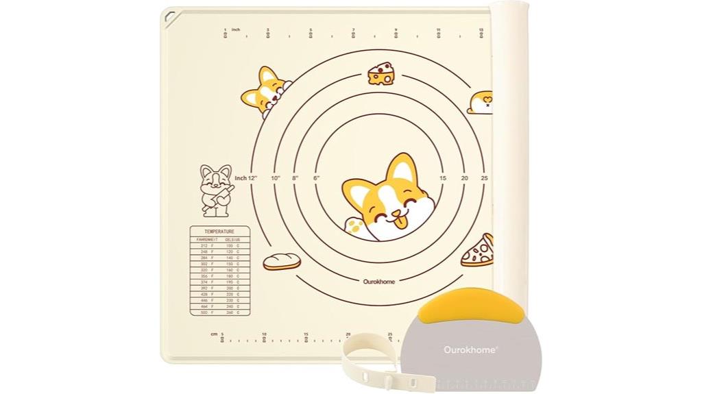 silicone baking mat set