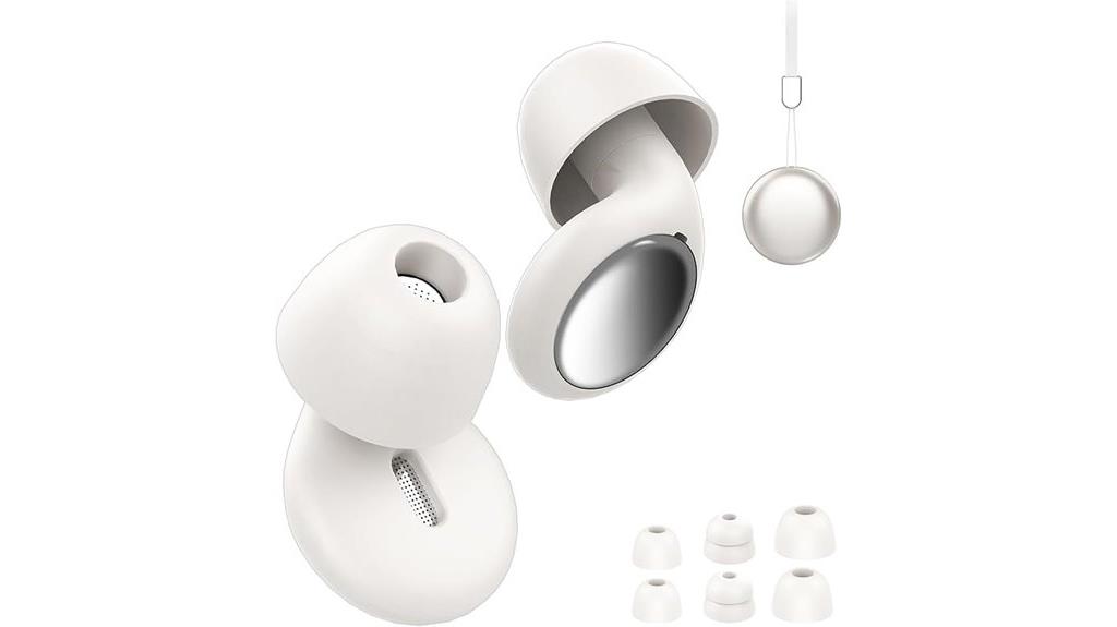 silicone earplugs with case