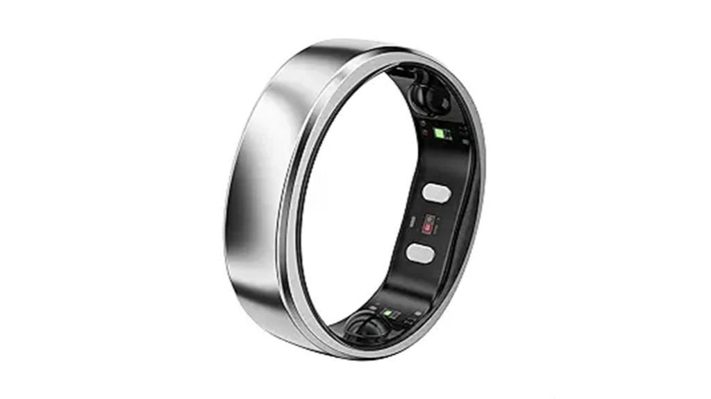 silver galaxy smart ring