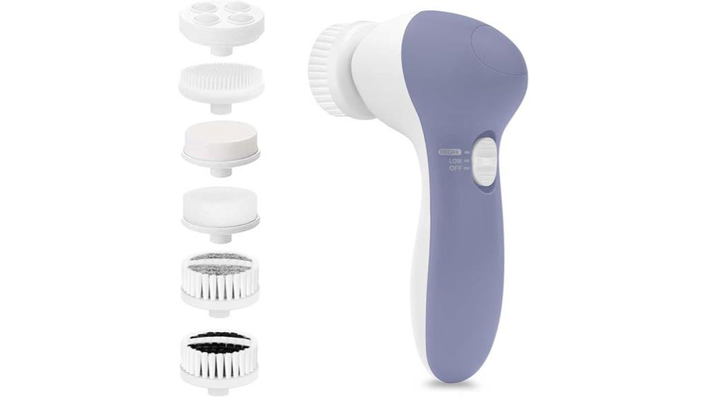 six brush head cleansing
