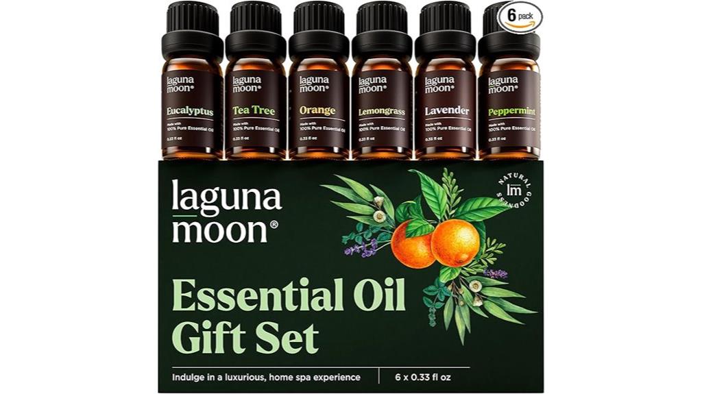 six essential oil blends