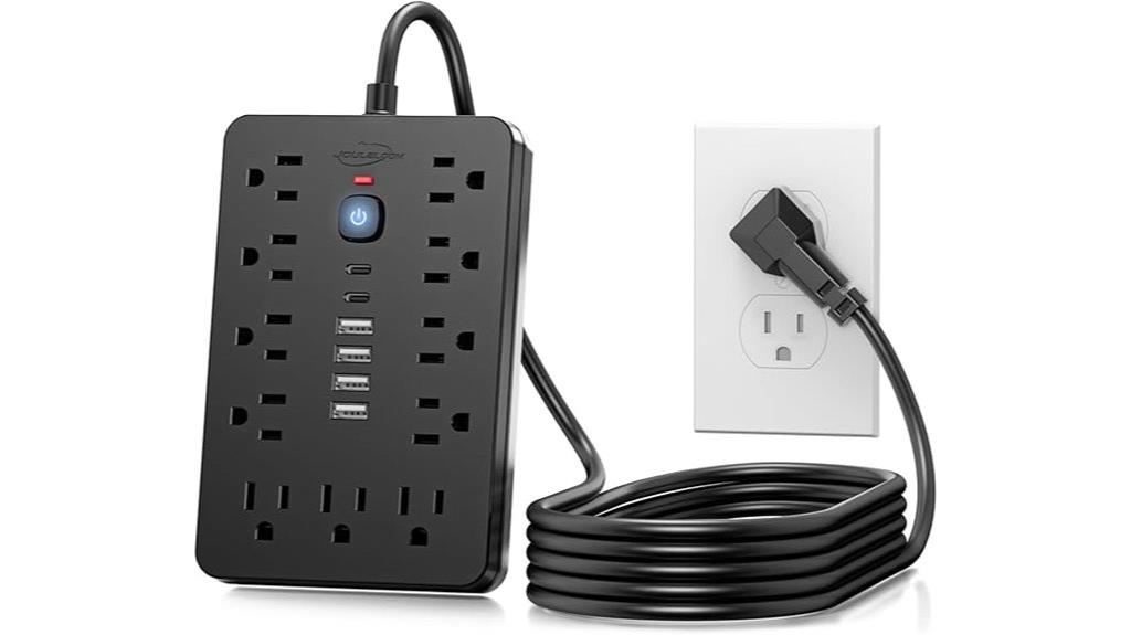 six foot flat plug