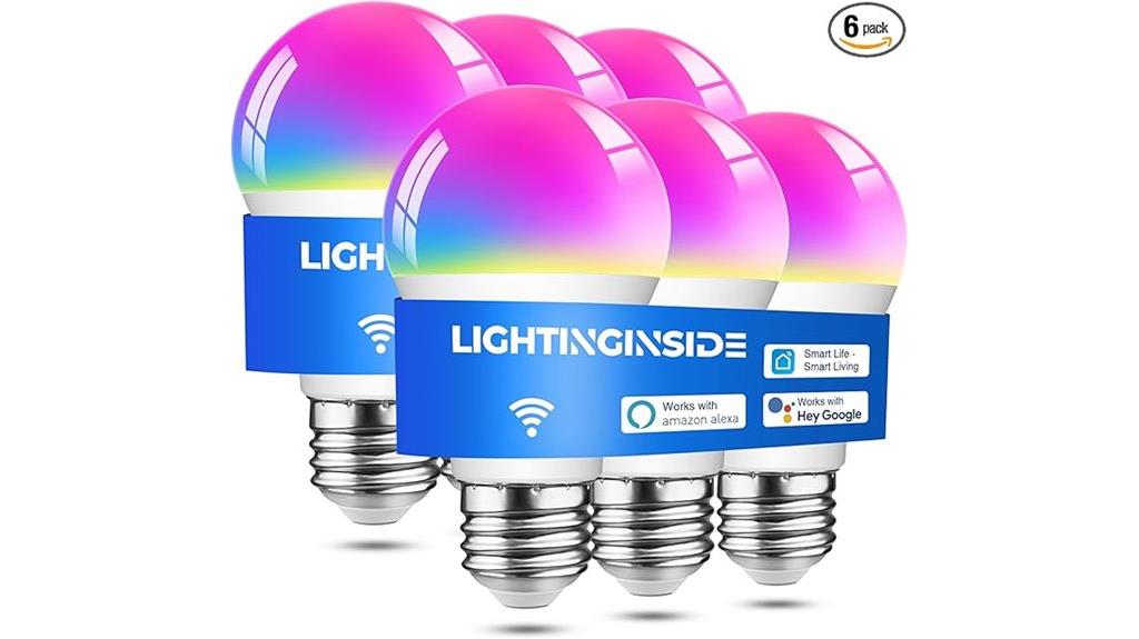 six pack smart bulbs