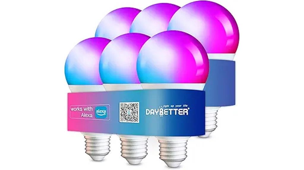 six pack wifi color bulbs