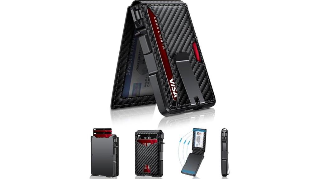 slim rfid card wallet