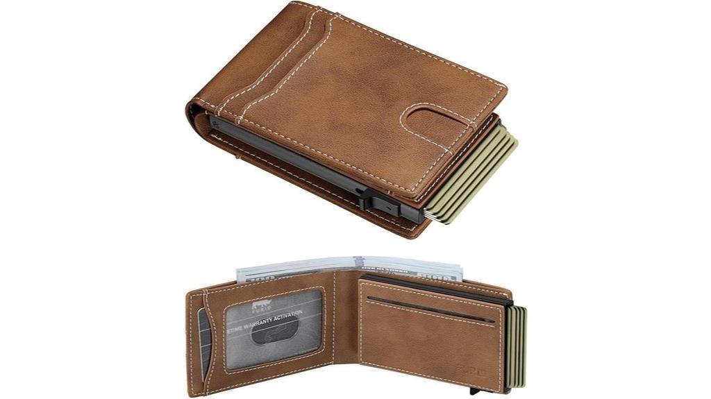 slim rfid front wallet