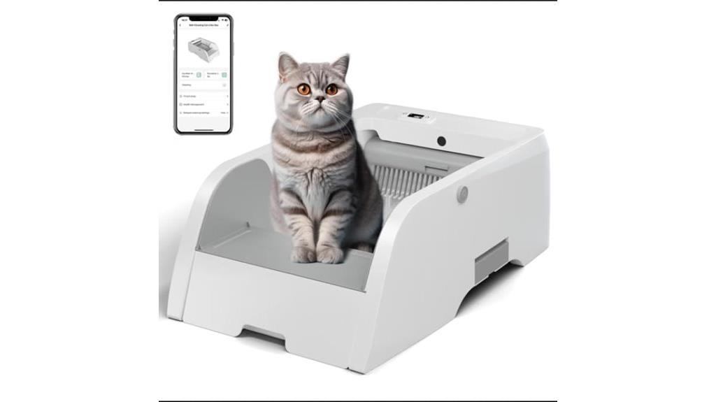 smart automatic cat litter box