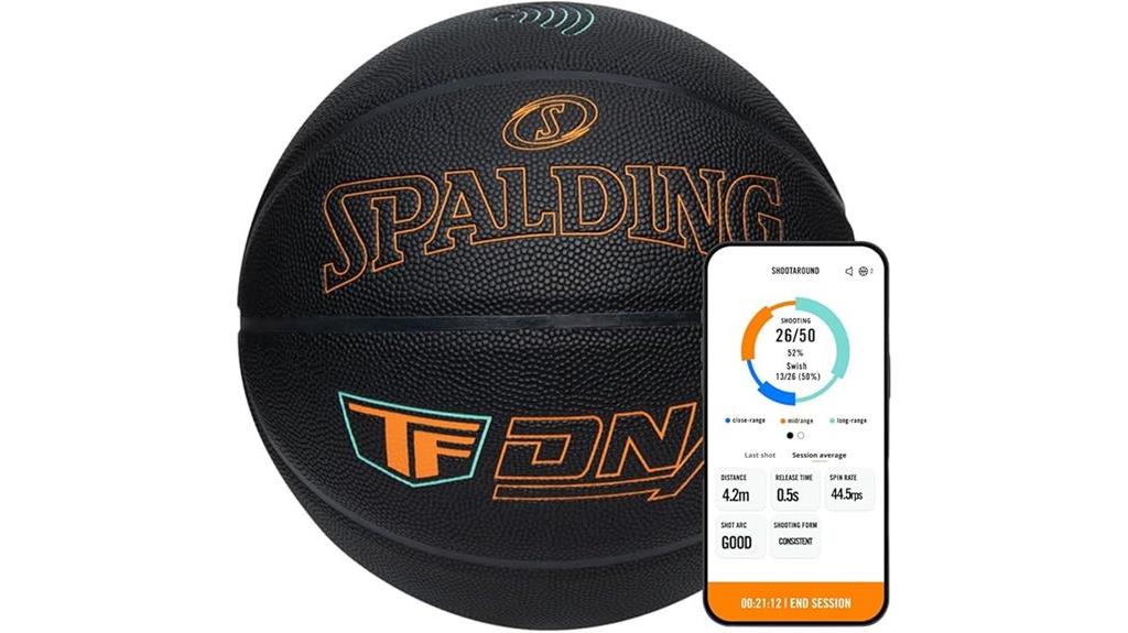 smart basketball with app